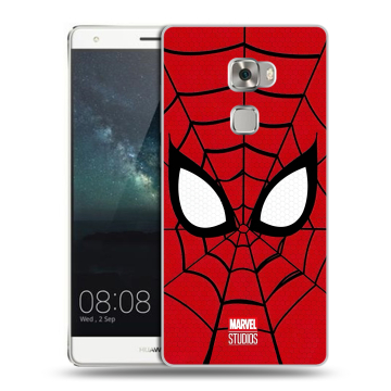 Пластиковый чехол на Huawei Mate S с принтом человек паук spiderman