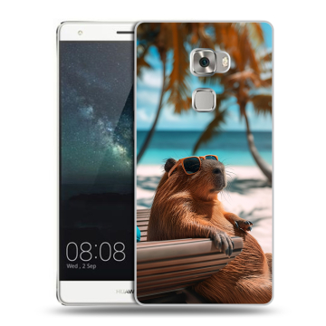 Пластиковый чехол на Huawei Mate S с принтом Капибара Пластиковый чехол на Huawei Mate S с принтом Капибара