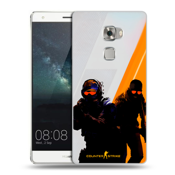 Пластиковый чехол на Huawei Mate S с принтом Контер страйк Counter strike