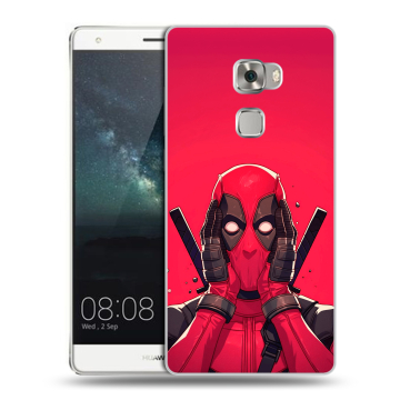 Пластиковый чехол на Huawei Mate S с принтом Дедпул Deadpool