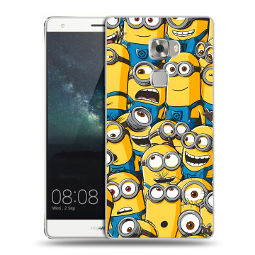 Пластиковый чехол на Huawei Mate S с принтом Миньоны Пластиковый чехол на Huawei Mate S с принтом Миньоны