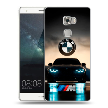 Пластиковый чехол на Huawei Mate S с принтом БМВ BMW