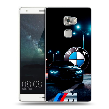 Пластиковый чехол на Huawei Mate S с принтом БМВ BMW