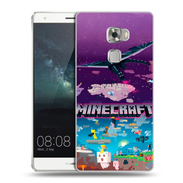 Пластиковый чехол на Huawei Mate S с принтом Майнкрафт Minecraft Пластиковый чехол на Huawei Mate S с принтом Майнкрафт Minecraft