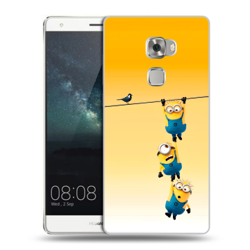 Пластиковый чехол на Huawei Mate S с принтом Миньоны Пластиковый чехол на Huawei Mate S с принтом Миньоны