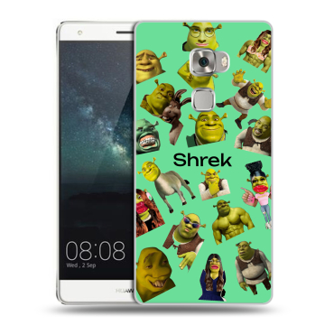 Пластиковый чехол на Huawei Mate S с принтом Шрек Shrek Пластиковый чехол на Huawei Mate S с принтом Шрек Shrek