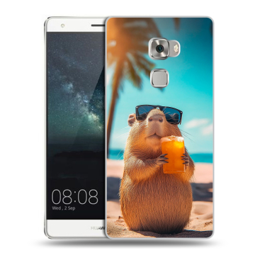 Пластиковый чехол на Huawei Mate S с принтом Капибара