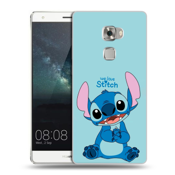 Пластиковый чехол на Huawei Mate S с принтом Лило и Стич