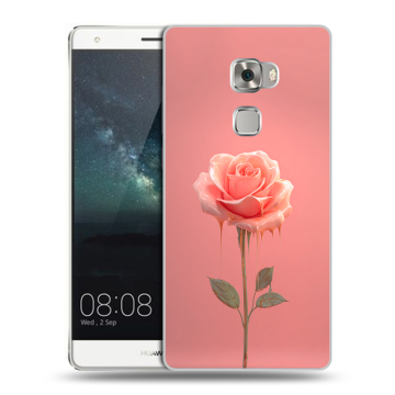 Пластиковый чехол на Huawei Mate S с принтом Розовая роза Пластиковый чехол на Huawei Mate S с принтом Розовая роза