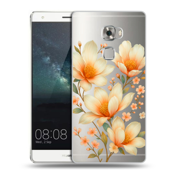 Пластиковый чехол на Huawei Mate S с принтом Цветы Пластиковый чехол на Huawei Mate S с принтом Цветы