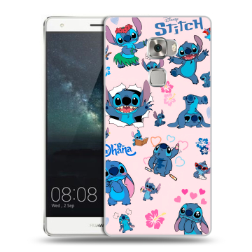 Пластиковый чехол на Huawei Mate S с принтом Лило и Стич Пластиковый чехол на Huawei Mate S с принтом Лило и Стич