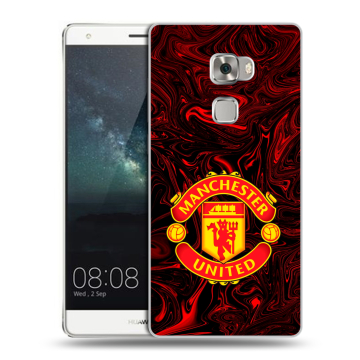 Пластиковый чехол на Huawei Mate S с принтом Manchester United Пластиковый чехол на Huawei Mate S с принтом Manchester United