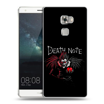 Пластиковый чехол на Huawei Mate S с принтом Death note Тетрадь смерти