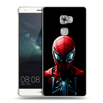 Пластиковый чехол на Huawei Mate S с принтом Spiderman Человек паук