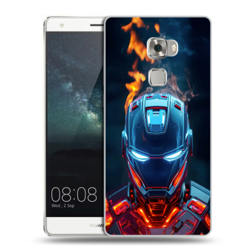 Пластиковый чехол на Huawei Mate S с принтом IronMan Железный человек