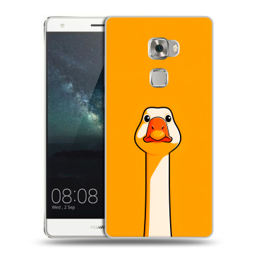 Пластиковый чехол на Huawei Mate S с принтом Смешная утка Пластиковый чехол на Huawei Mate S с принтом Смешная утка