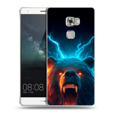 Пластиковый чехол на Huawei Mate S с принтом Медведь Пластиковый чехол на Huawei Mate S с принтом Медведь
