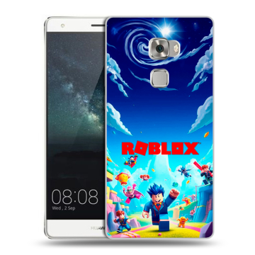 Пластиковый чехол на Huawei Mate S с принтом Roblox Роблокс