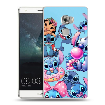 Пластиковый чехол на Huawei Mate S с принтом Лило и Стич