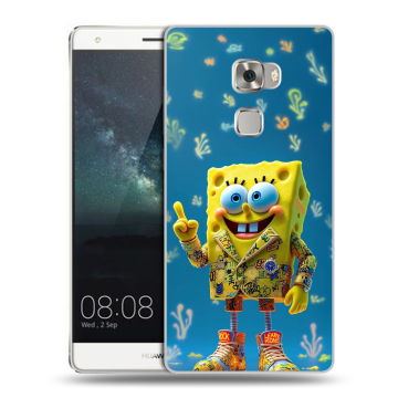 Пластиковый чехол на Huawei Mate S с принтом Спанч боб Спанчбоб Пластиковый чехол на Huawei Mate S с принтом Спанч боб Спанчбоб