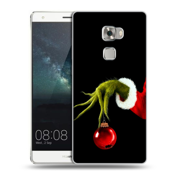 Пластиковый чехол на Huawei Mate S с принтом Новый год Гринч Пластиковый чехол на Huawei Mate S с принтом Новый год Гринч