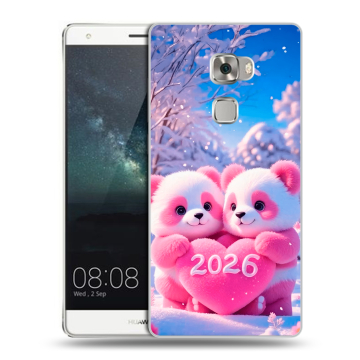 Пластиковый чехол на Huawei Mate S с принтом Новый год Пластиковый чехол на Huawei Mate S с принтом Новый год