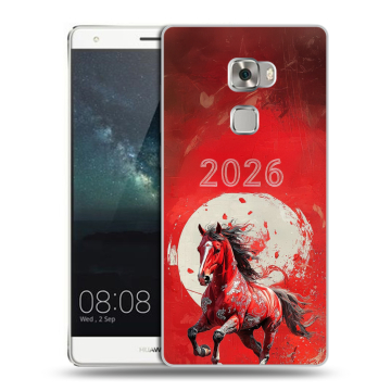 Пластиковый чехол на Huawei Mate S с принтом Новый год Пластиковый чехол на Huawei Mate S с принтом Новый год