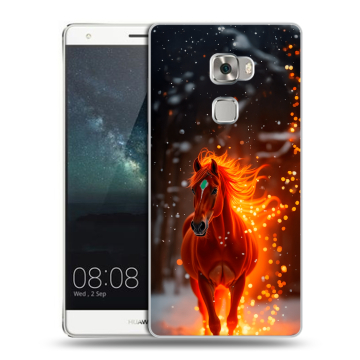 Пластиковый чехол на Huawei Mate S с принтом Новый год Пластиковый чехол на Huawei Mate S с принтом Новый год