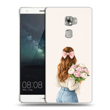 Пластиковый чехол на Huawei Mate S с принтом женский Пластиковый чехол на Huawei Mate S с принтом женский