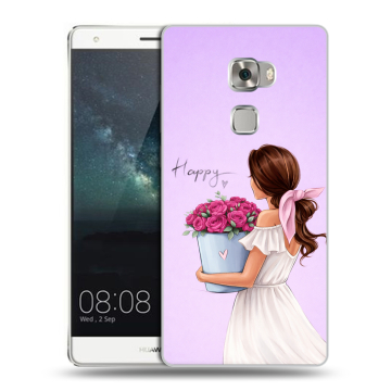 Пластиковый чехол на Huawei Mate S с принтом женский Пластиковый чехол на Huawei Mate S с принтом женский