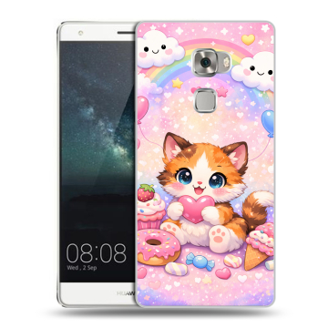 Пластиковый чехол на Huawei Mate S с принтом для девочек Пластиковый чехол на Huawei Mate S с принтом для девочек