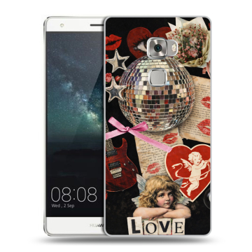 Пластиковый чехол на Huawei Mate S с принтом для девочек Пластиковый чехол на Huawei Mate S с принтом для девочек