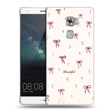 Пластиковый чехол на Huawei Mate S с принтом для девочек