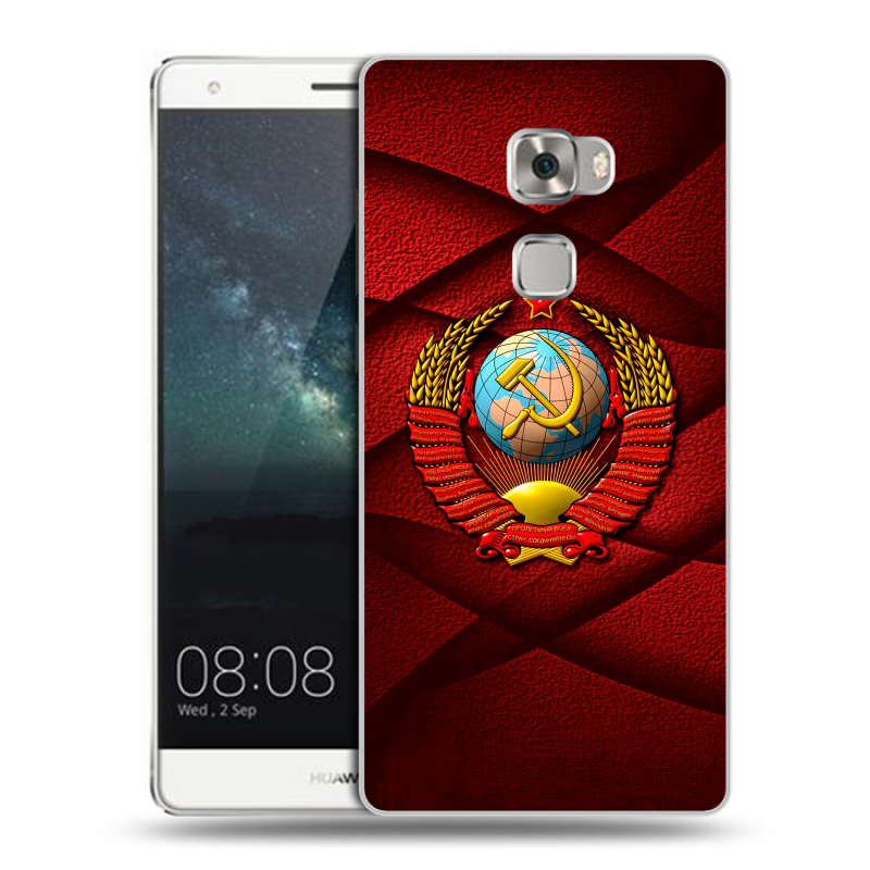 Пластиковый чехол на Huawei Mate S с принтом Герб СССР Пластиковый чехол на Huawei Mate S с принтом Герб СССР