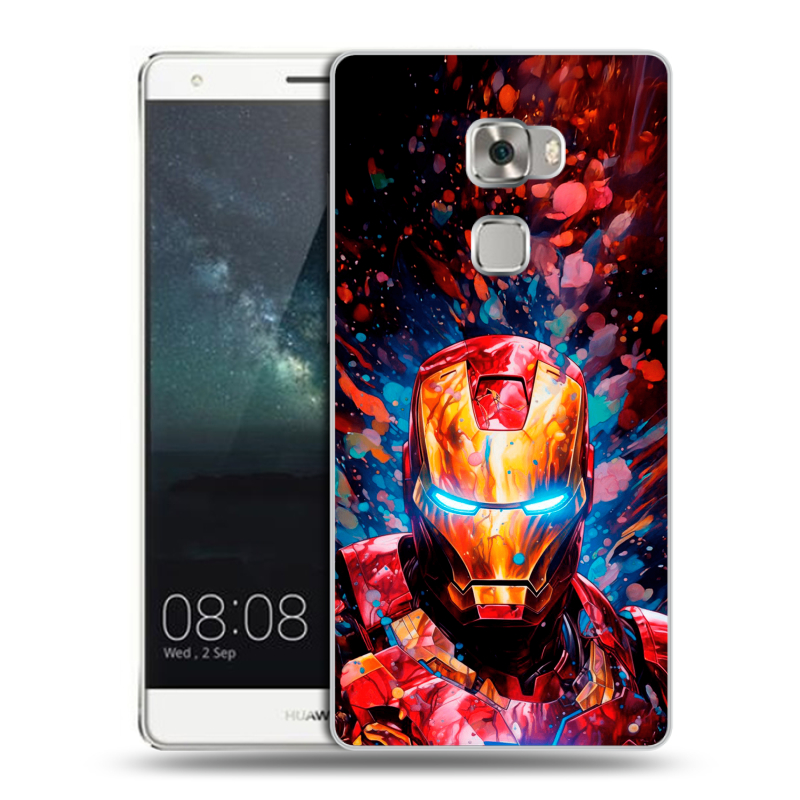 Пластиковый чехол на Huawei Mate S с принтом Железный человек Ironman Пластиковый чехол на Huawei Mate S с принтом Железный человек Ironman