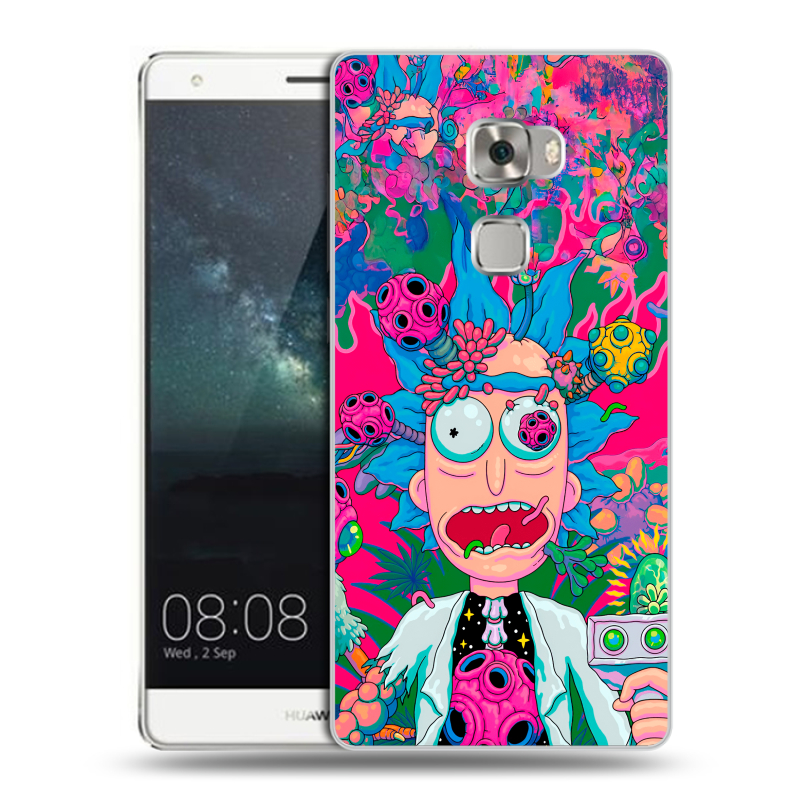 Пластиковый чехол на Huawei Mate S с принтом Рик и Морти Rick Morty Пластиковый чехол на Huawei Mate S с принтом Рик и Морти Rick Morty