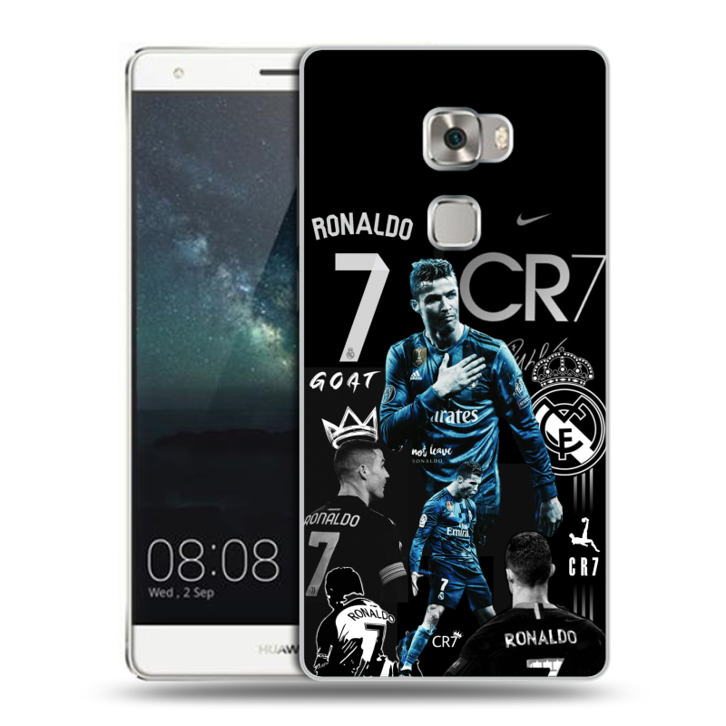 Пластиковый чехол на Huawei Mate S с принтом Реал Роналдо Пластиковый чехол на Huawei Mate S с принтом Реал Роналдо