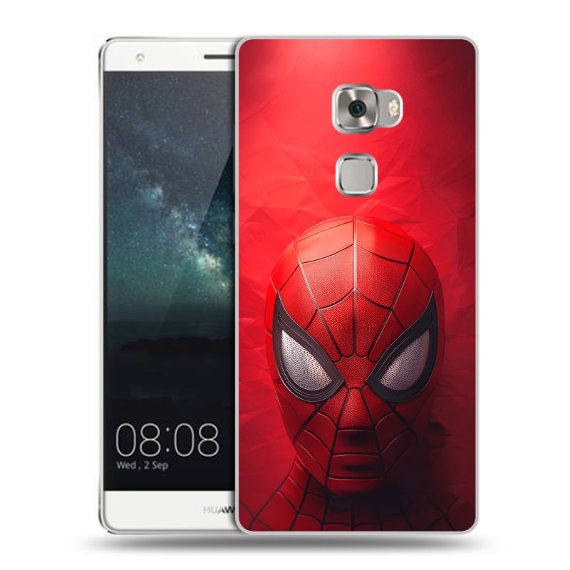 Пластиковый чехол на Huawei Mate S с принтом Spiderman Человек паук Пластиковый чехол на Huawei Mate S с принтом Spiderman Человек паук