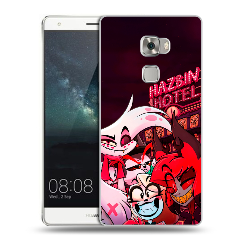 Пластиковый чехол на Huawei Mate S с принтом Hazbin Hotel Отель Хазбин Пластиковый чехол на Huawei Mate S с принтом Hazbin Hotel Отель Хазбин