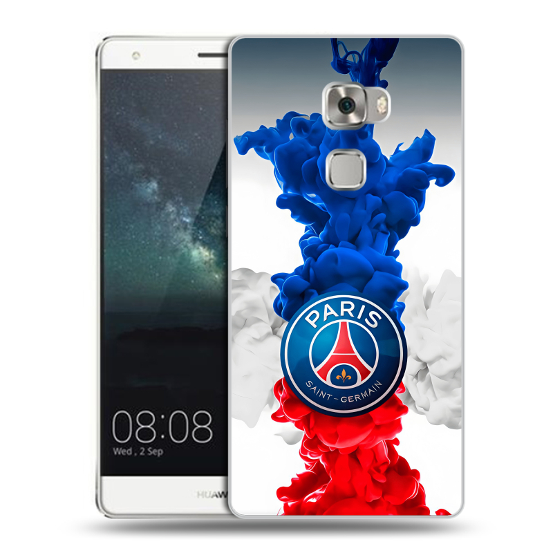 Пластиковый чехол на Huawei Mate S с принтом PSG ПСЖ Пластиковый чехол на Huawei Mate S с принтом PSG ПСЖ