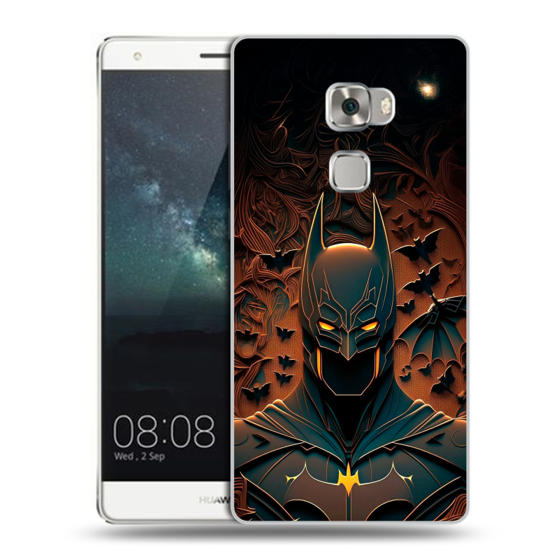 Пластиковый чехол на Huawei Mate S с принтом Batman Бэтмен Пластиковый чехол на Huawei Mate S с принтом Batman Бэтмен