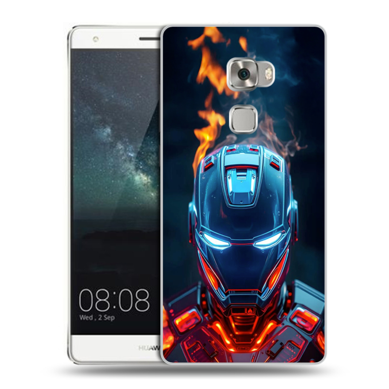 Пластиковый чехол на Huawei Mate S с принтом IronMan Железный человек Пластиковый чехол на Huawei Mate S с принтом IronMan Железный человек