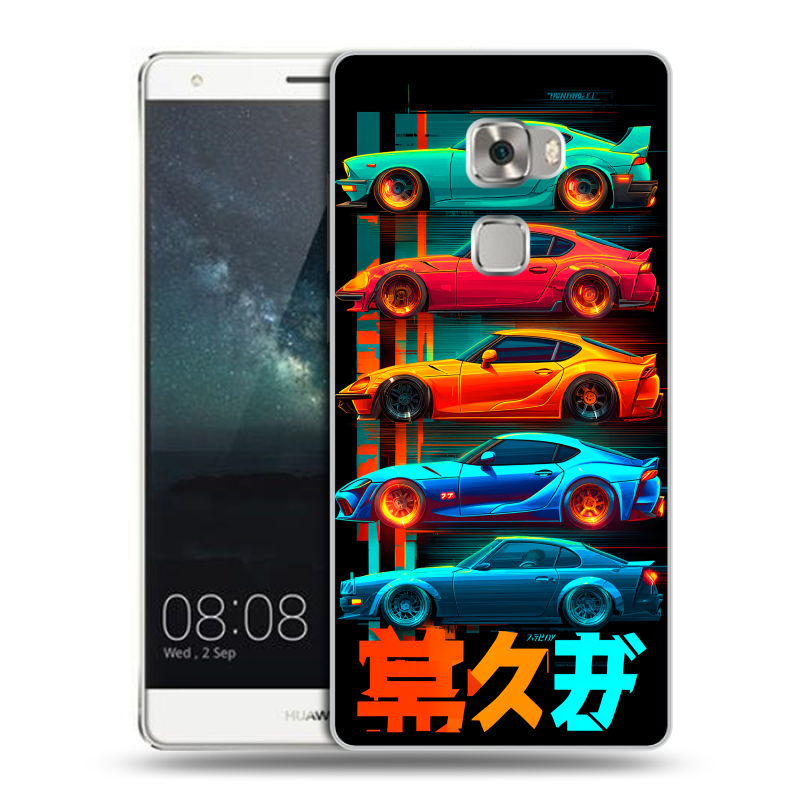 Пластиковый чехол на Huawei Mate S с принтом машины тачки Пластиковый чехол на Huawei Mate S с принтом машины тачки