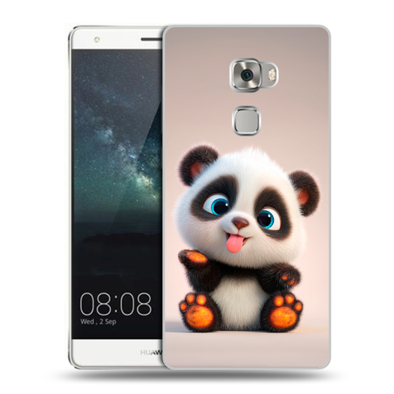 Пластиковый чехол на Huawei Mate S с принтом милая панда Пластиковый чехол на Huawei Mate S с принтом милая панда