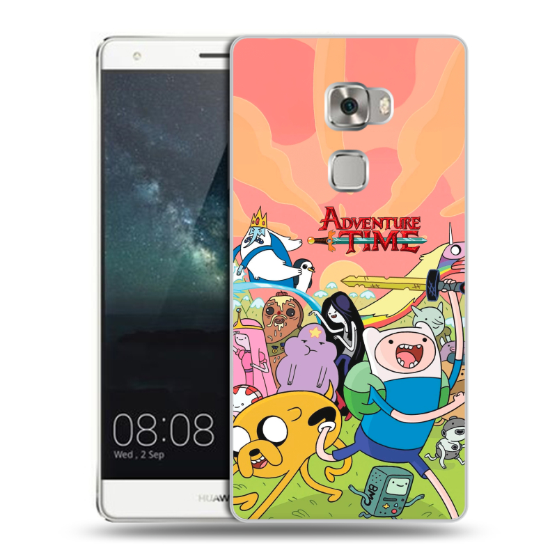 Пластиковый чехол на Huawei Mate S с принтом Adventure time Время приключений Пластиковый чехол на Huawei Mate S с принтом Adventure time Время приключений