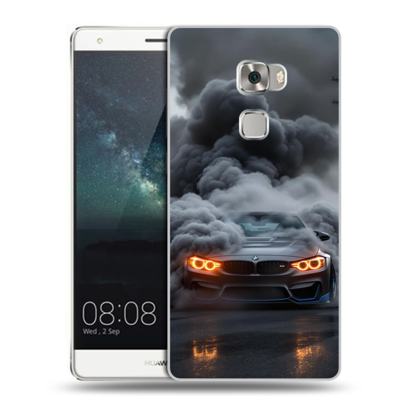 Пластиковый чехол на Huawei Mate S с принтом BMW БМВ Пластиковый чехол на Huawei Mate S с принтом BMW БМВ