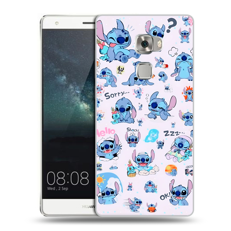 Пластиковый чехол на Huawei Mate S с принтом Лило и Стич Пластиковый чехол на Huawei Mate S с принтом Лило и Стич