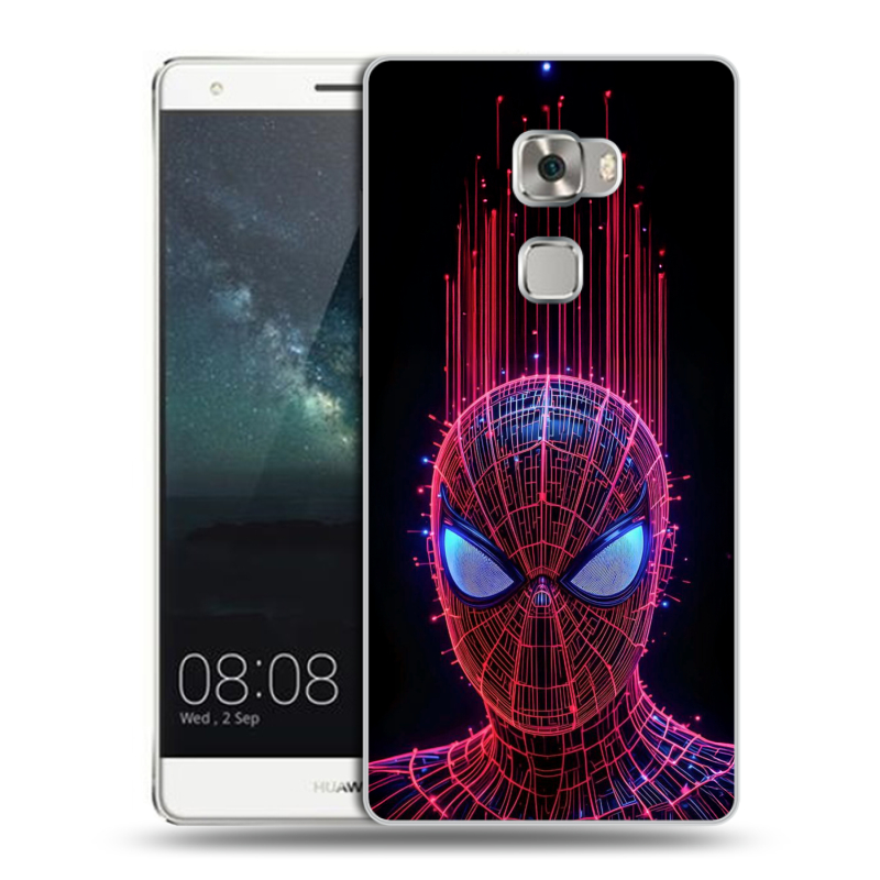 Пластиковый чехол на Huawei Mate S с принтом Spiderman Человек паук Пластиковый чехол на Huawei Mate S с принтом Spiderman Человек паук