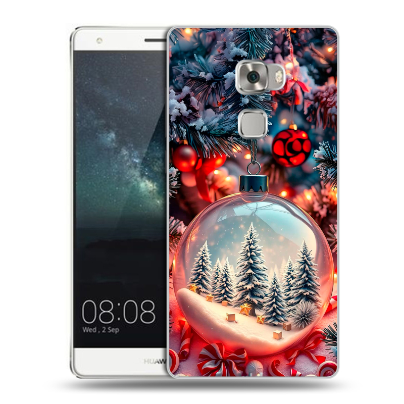 Пластиковый чехол на Huawei Mate S с принтом Новый год Пластиковый чехол на Huawei Mate S с принтом Новый год