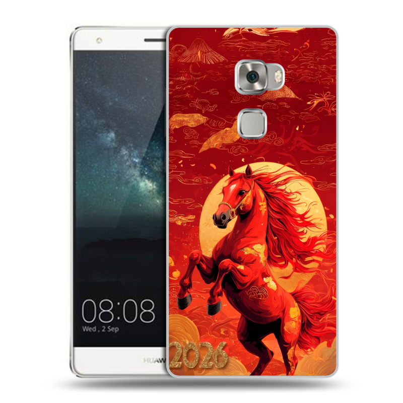 Пластиковый чехол на Huawei Mate S с принтом Новый год Пластиковый чехол на Huawei Mate S с принтом Новый год